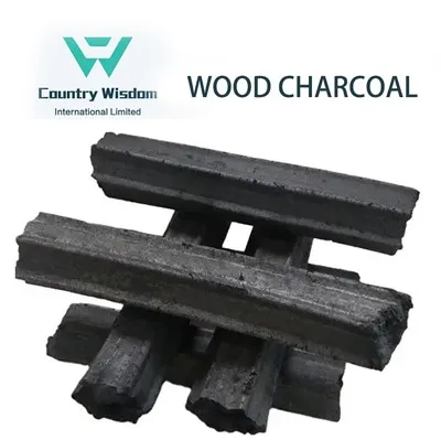 Kokogļu briketes Kokosriekstu čaumalas cietās koksnes kokogles